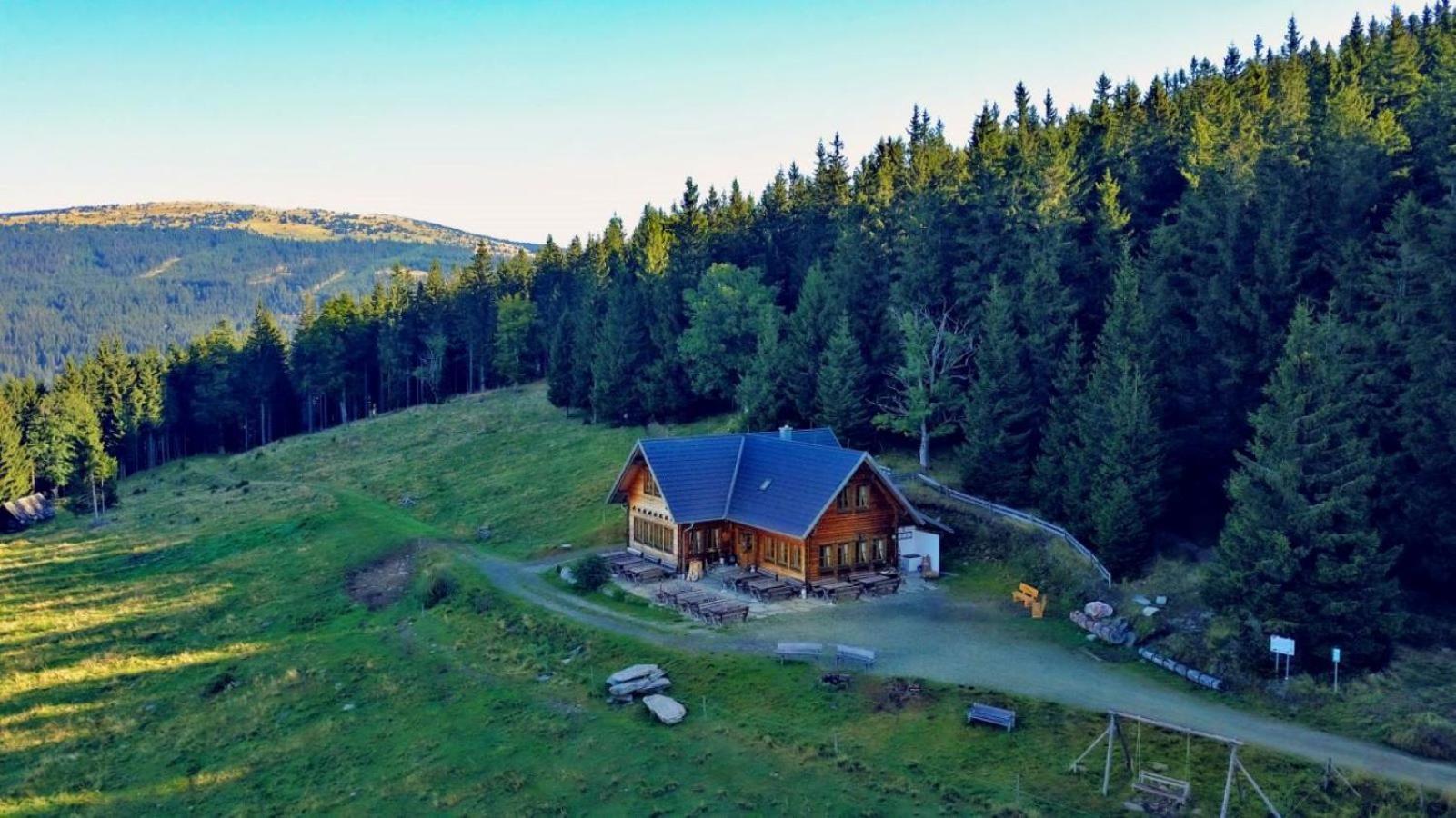 Urlaub Am Glatzl Bauernhof Villa Sankt Lorenzen am Wechsel Eksteriør billede