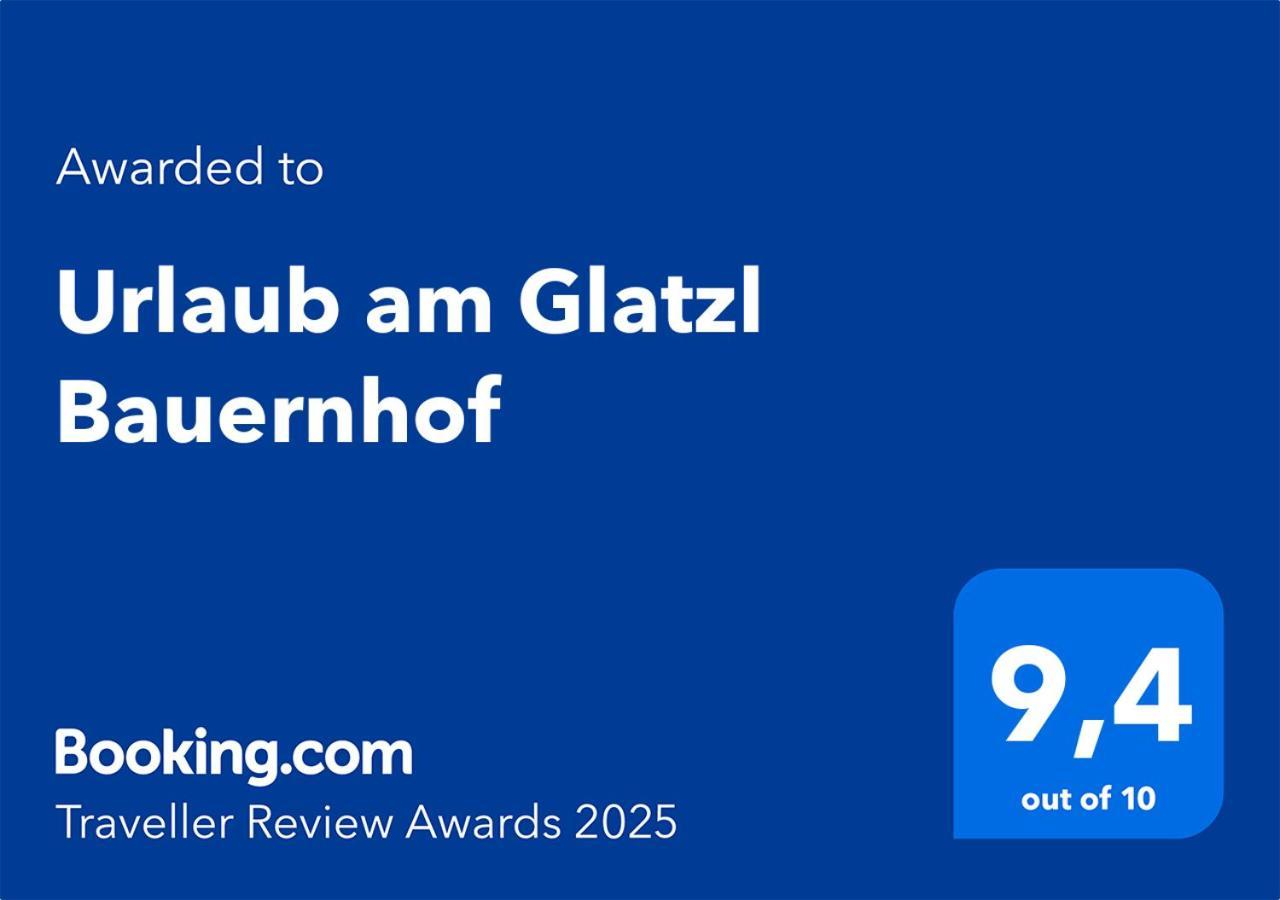 Urlaub Am Glatzl Bauernhof Villa Sankt Lorenzen am Wechsel Eksteriør billede